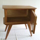 Vintage  bedside in beech