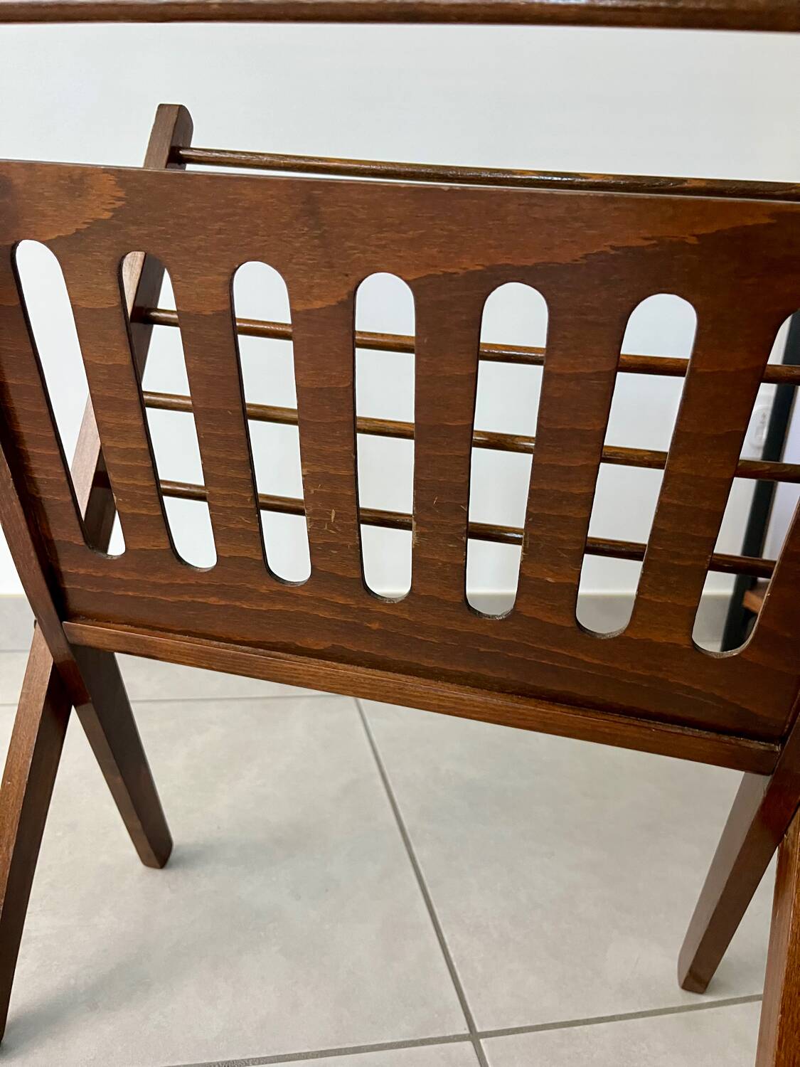 Vintage Cees Braakman magazine rack