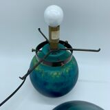 Art Nouveau mushroom lamp Marmoran glass