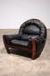 Luciano Frigerio "Rancero" Leather Lounge Chair - 1970s Italian Design