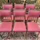 Set of 6 Renaissance style carved walnut chairs - Haute époque