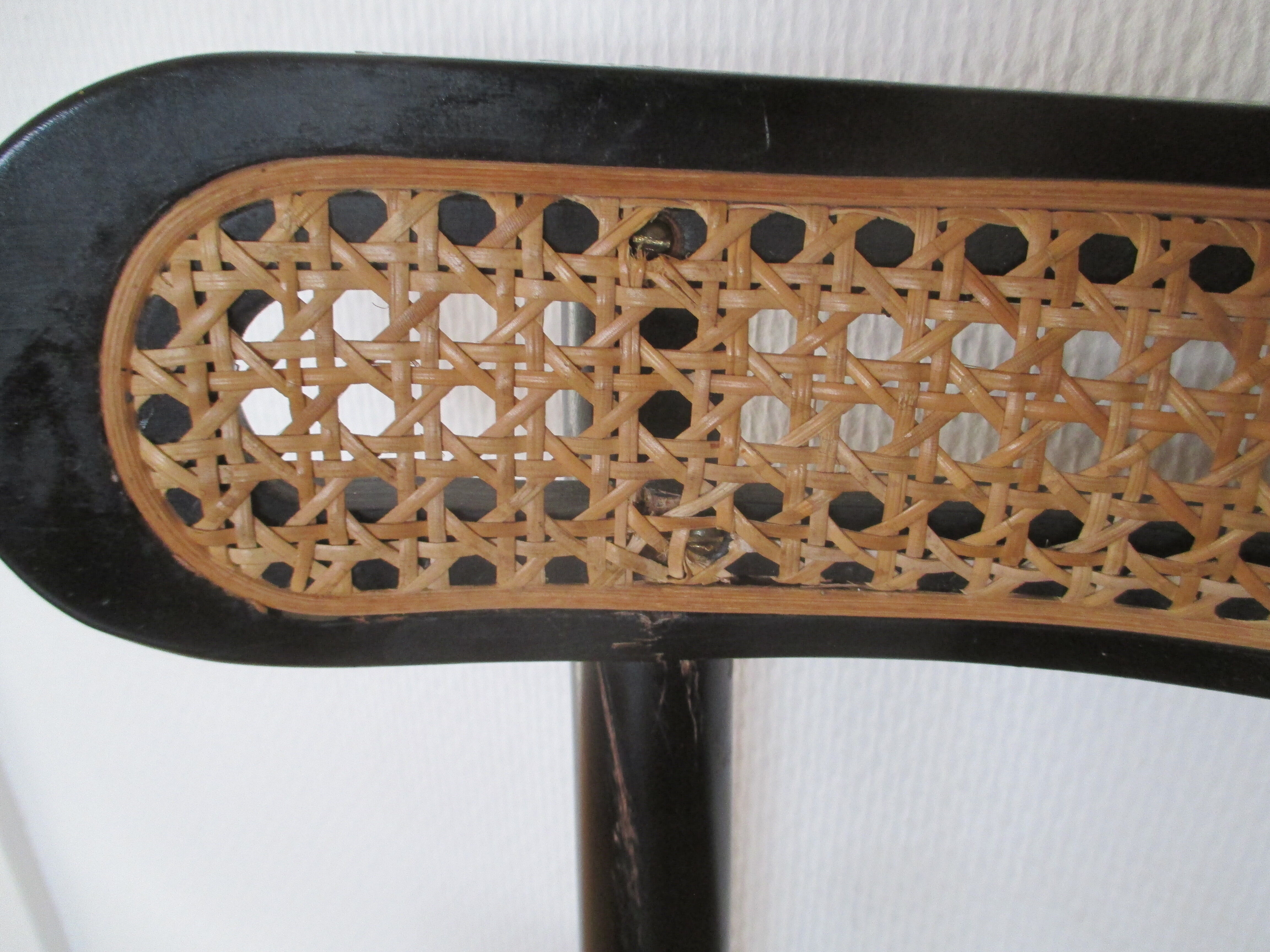 2 bar stools cannée canning bentwood