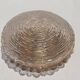 Vintage amber Glashutte limburg Helena Tynell glass lamp ø 31 cm