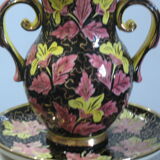Vase et plat