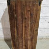 Turquoise showcase in Burmese teak