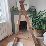 Wooden stepladder