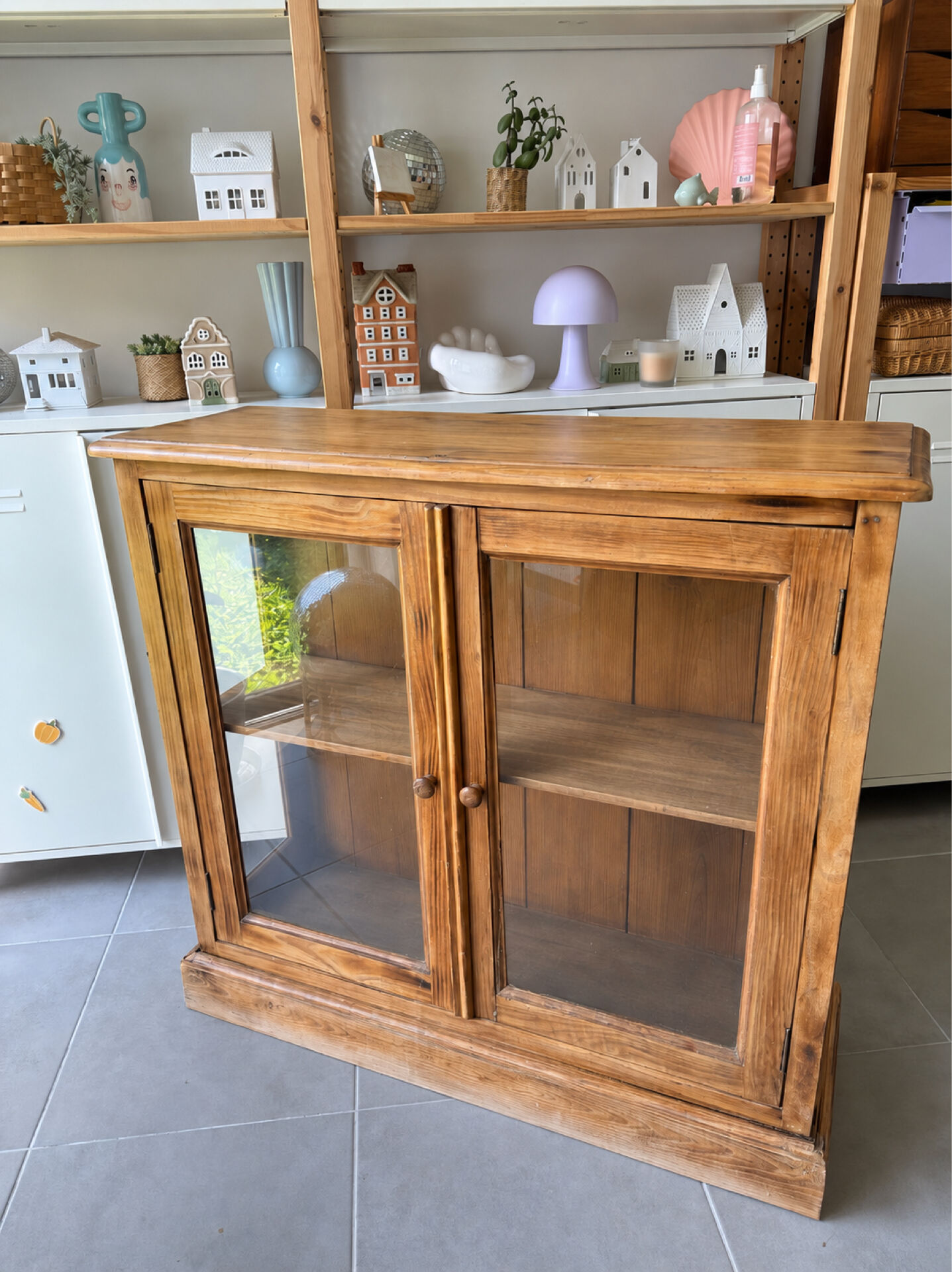 Low display cabinet, vintage sideboard