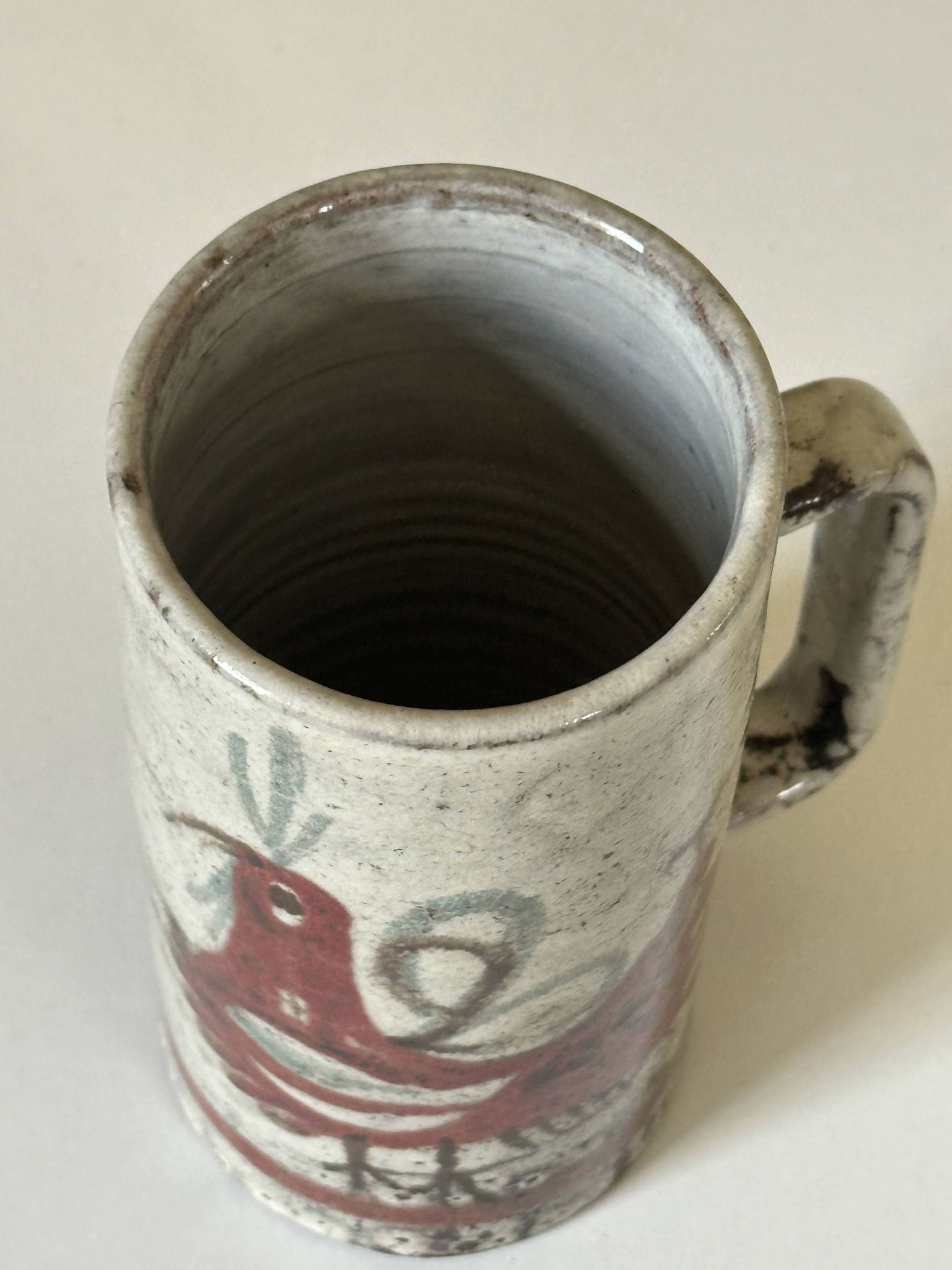 Céramique Gustave Reynaud le mûrier vintage design années 60