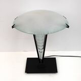 Post Modern Italian Murano Glass Mushroom Table Lamp, 1980s