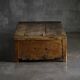 Table basse en chêne rustique vernaculaire, France, 20e siècle