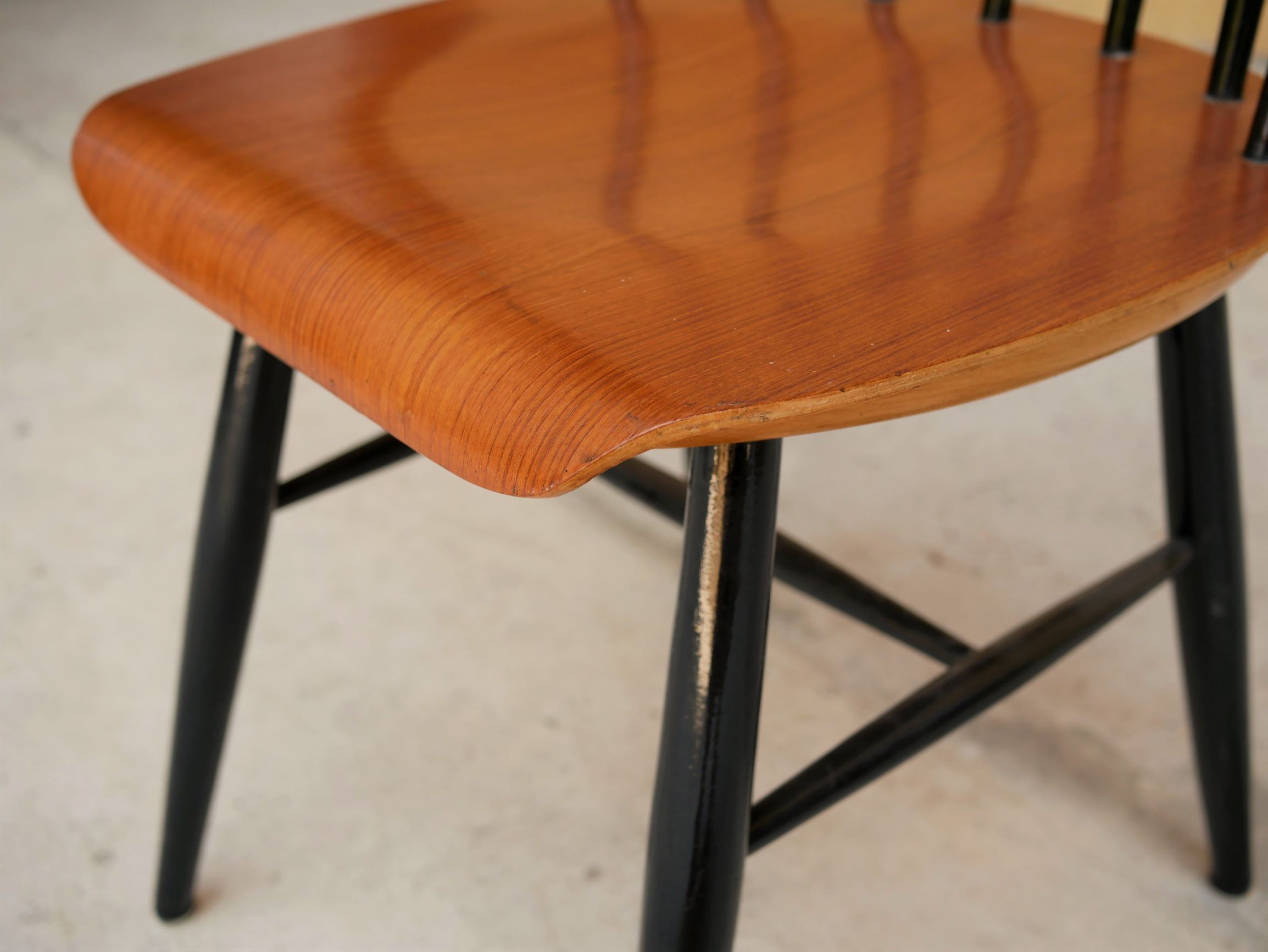 Scandinavian chair by Ilmari Tapiovaara model "Fanett"