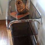 Vintage service on chrome wheels and smoked glass