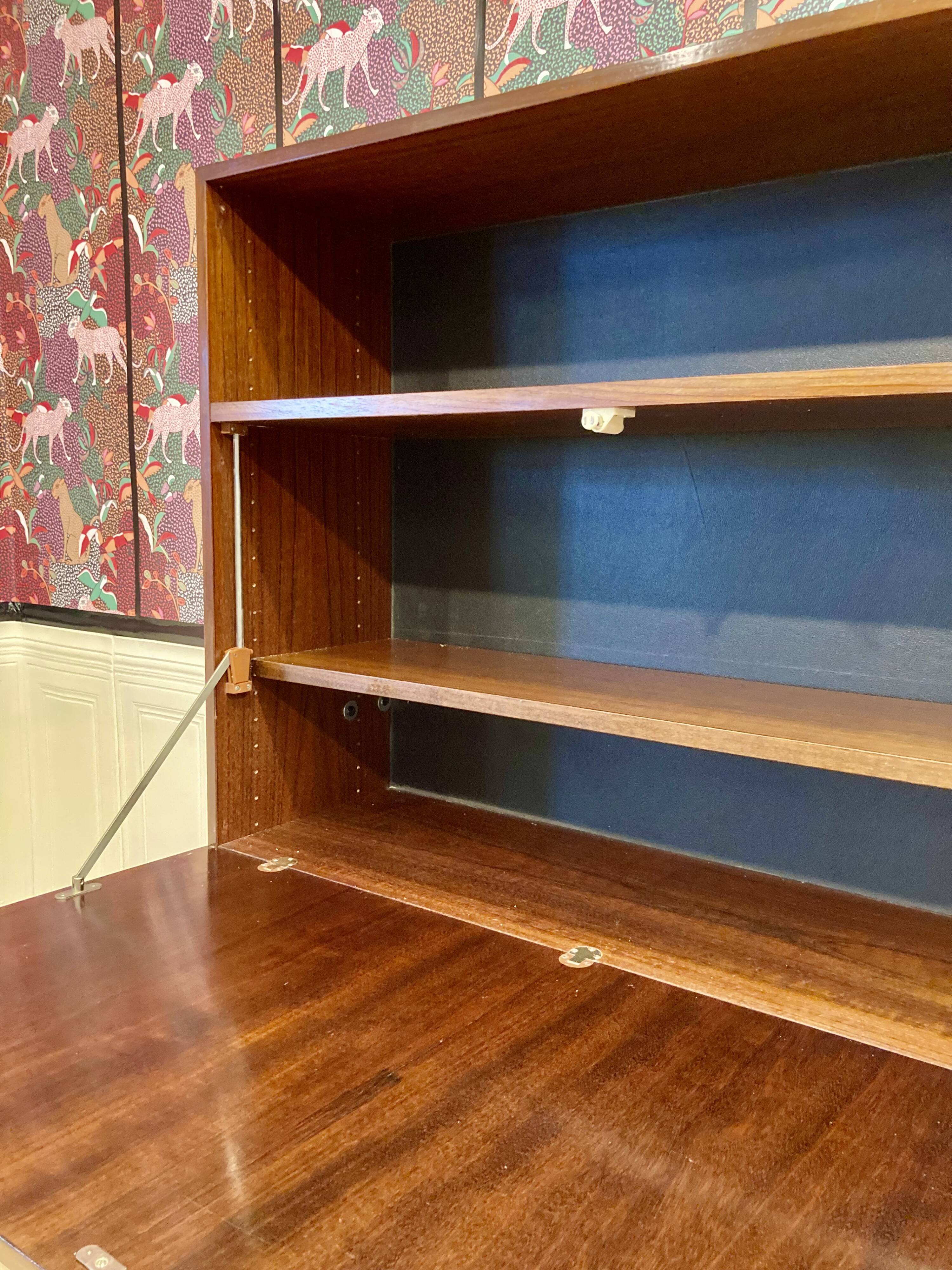 Rosewood desk scandinavian design 1950.