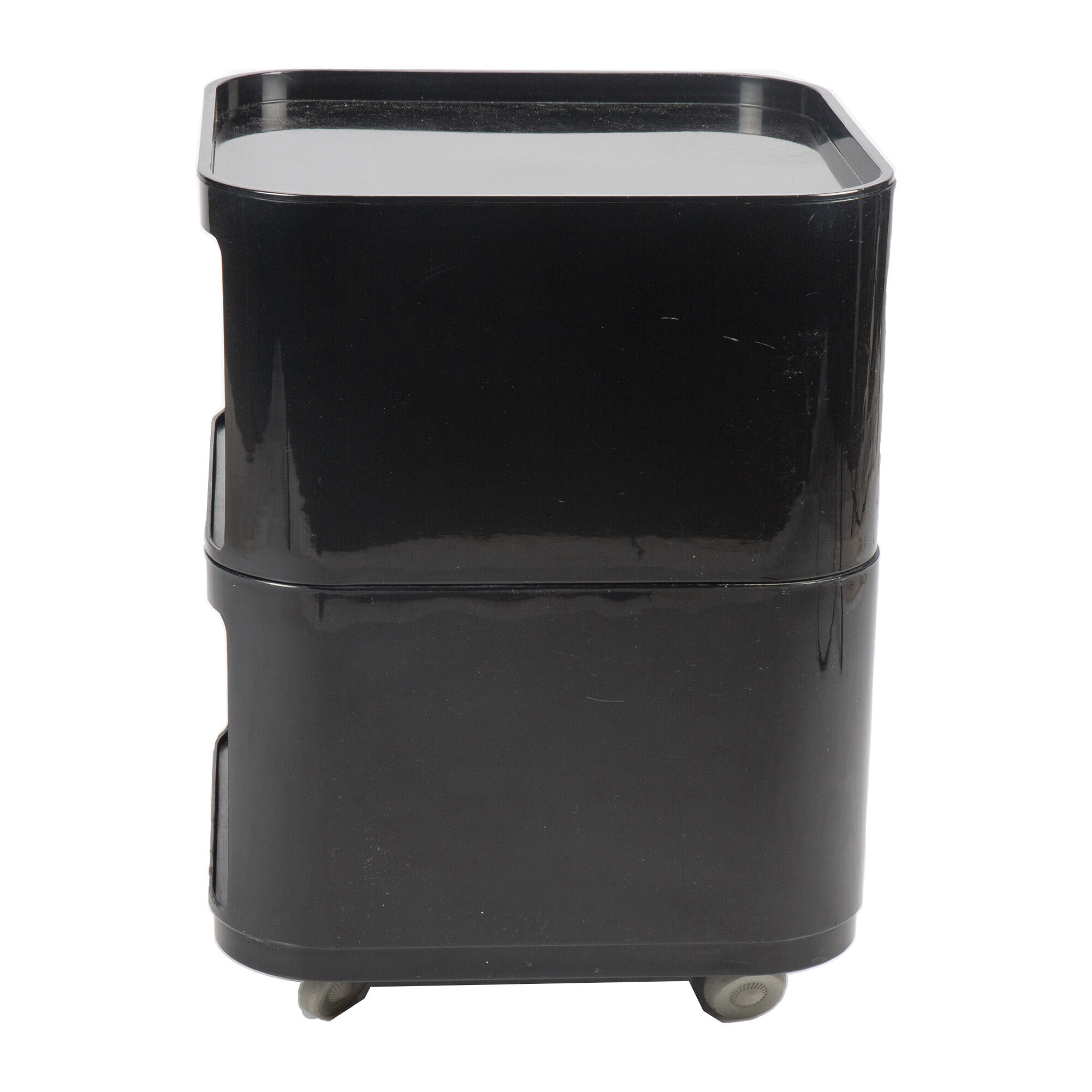 Black Componibili by Anna Castelli Ferrieri for Kartell