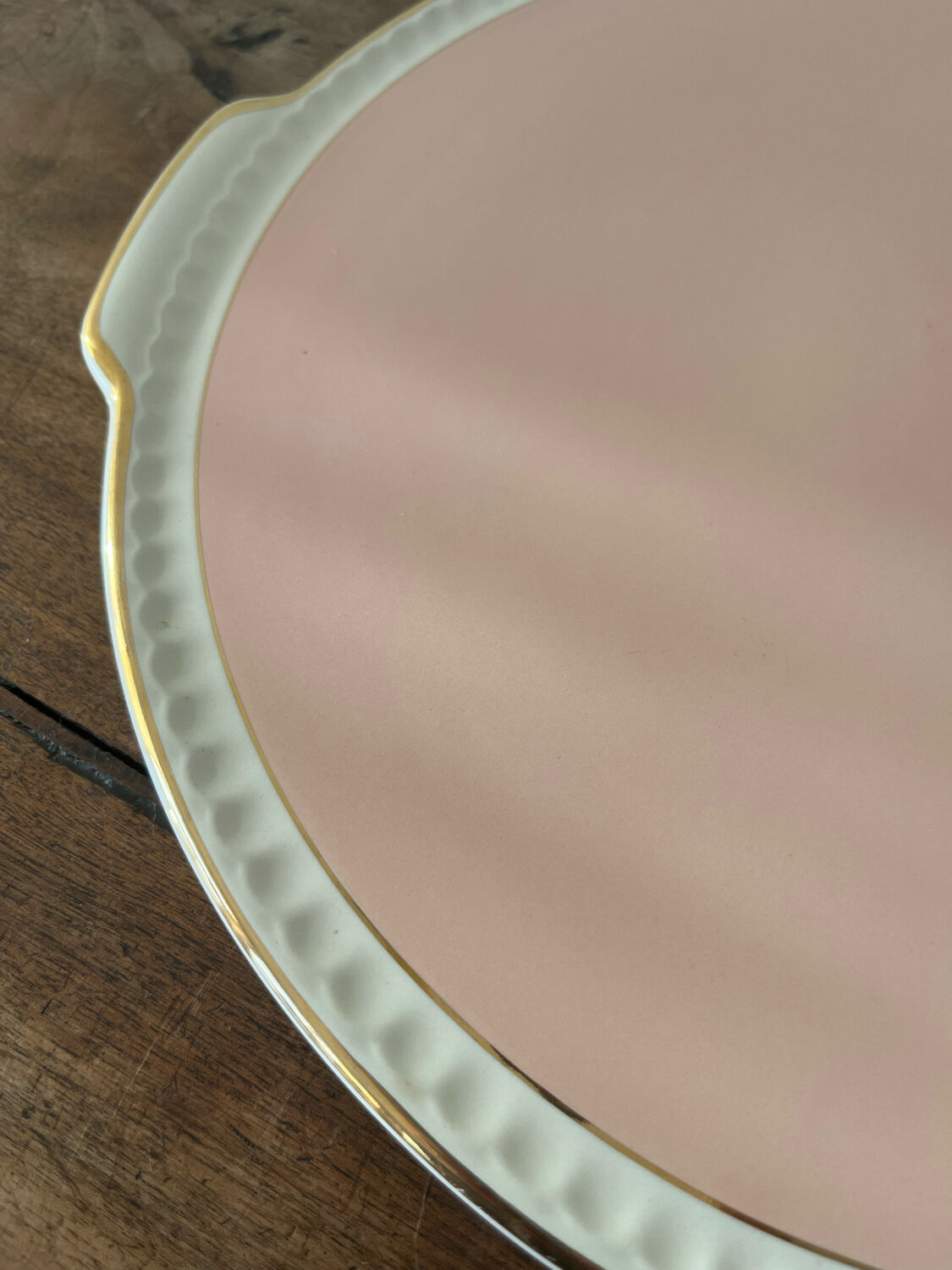 Old round cake dish Villeroy & Boch