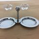 Baccarat pepper shaker, crystal