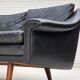 1960s, Danish design by Aage Christensen, 3-seater sofa, leather.