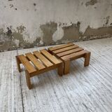 End stools for sofas pine mountain furniture 1960