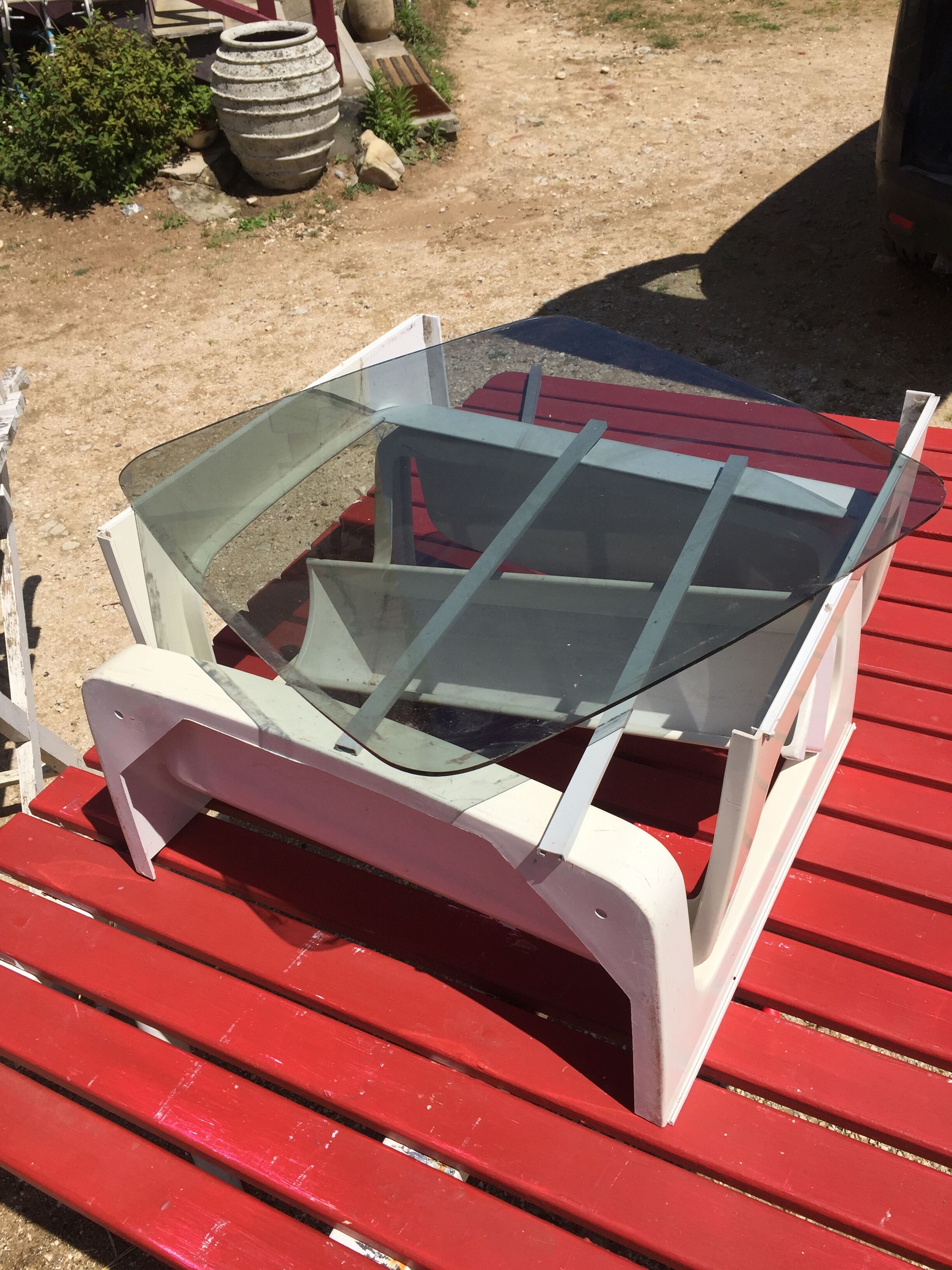 Coffee table bar Mar Held for Prisunic 70s