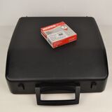 Typewriter Brother 210 orange 1970s