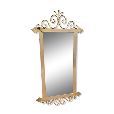 Miroir fer forgé ''Country corner'' 81x42cm