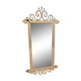 Wrought iron mirror "Country corner" 81x42cm