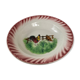 Plat décoré