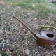 Vintage copper watering can