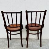 Paire de chaises bistrot