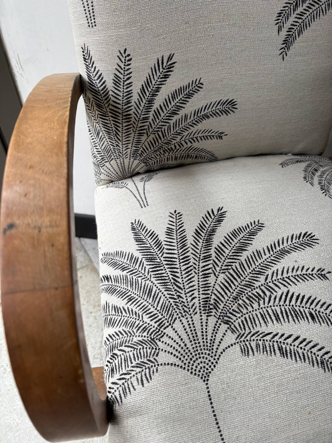 Vintage bridge chair