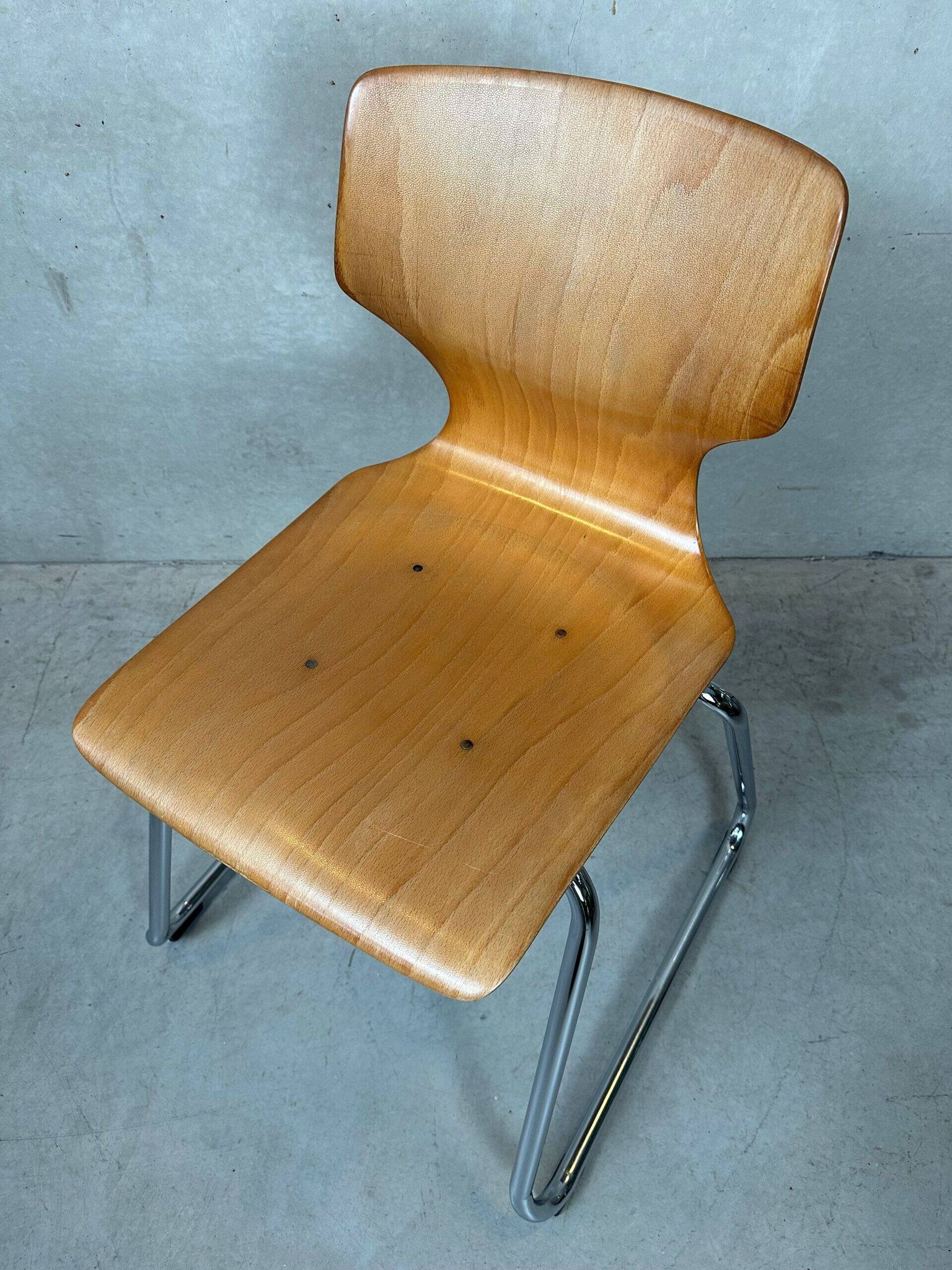 Vintage Pagholz plywood chair – Adam Stegner, 1970s
