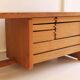 Office hairdresser "R 05" massive Elm designed by Pierre Chapo circa 1965