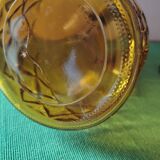 Italian glass pitcher accompanied by its 6 glasses