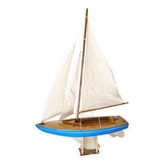 Large vintage, seaworthy basin sailboat