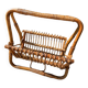 Bamboo magazine holder