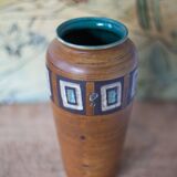 Ceramic vase, jasba vase Keramik west Germany, model 127-25, flower pot, collection