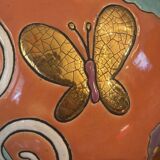 Bowl Vase Enamels of Longwy - Signed Nicolas De Wael