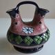 Art deco ceramic tulip vase Amphora Czechoslovakia
