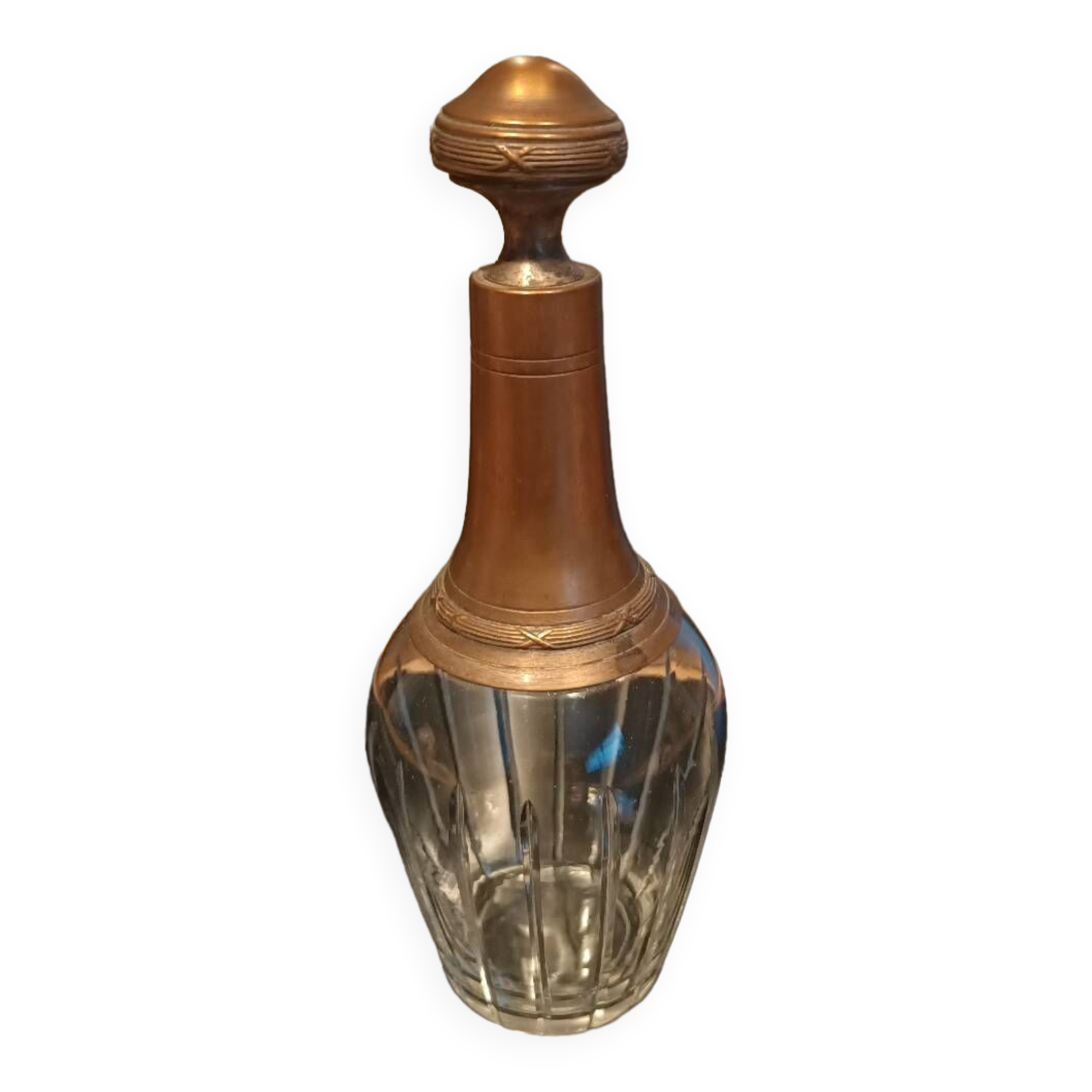 Early 20th century crystal carafe