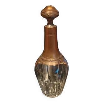 Early 20th century crystal carafe