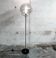 Vintage smoked glass floor lamp, 1970s