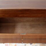 Commode Louis Philippe en noyer massif