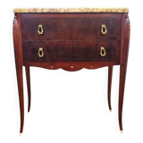 Art Deco dresser, siguiendo JE Ruhlmann, wood and colors, 40's - France