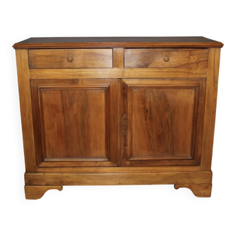 Bahut de style Louis Philippe en noyer vers 1900