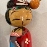 Pair of Kokeshi dolls