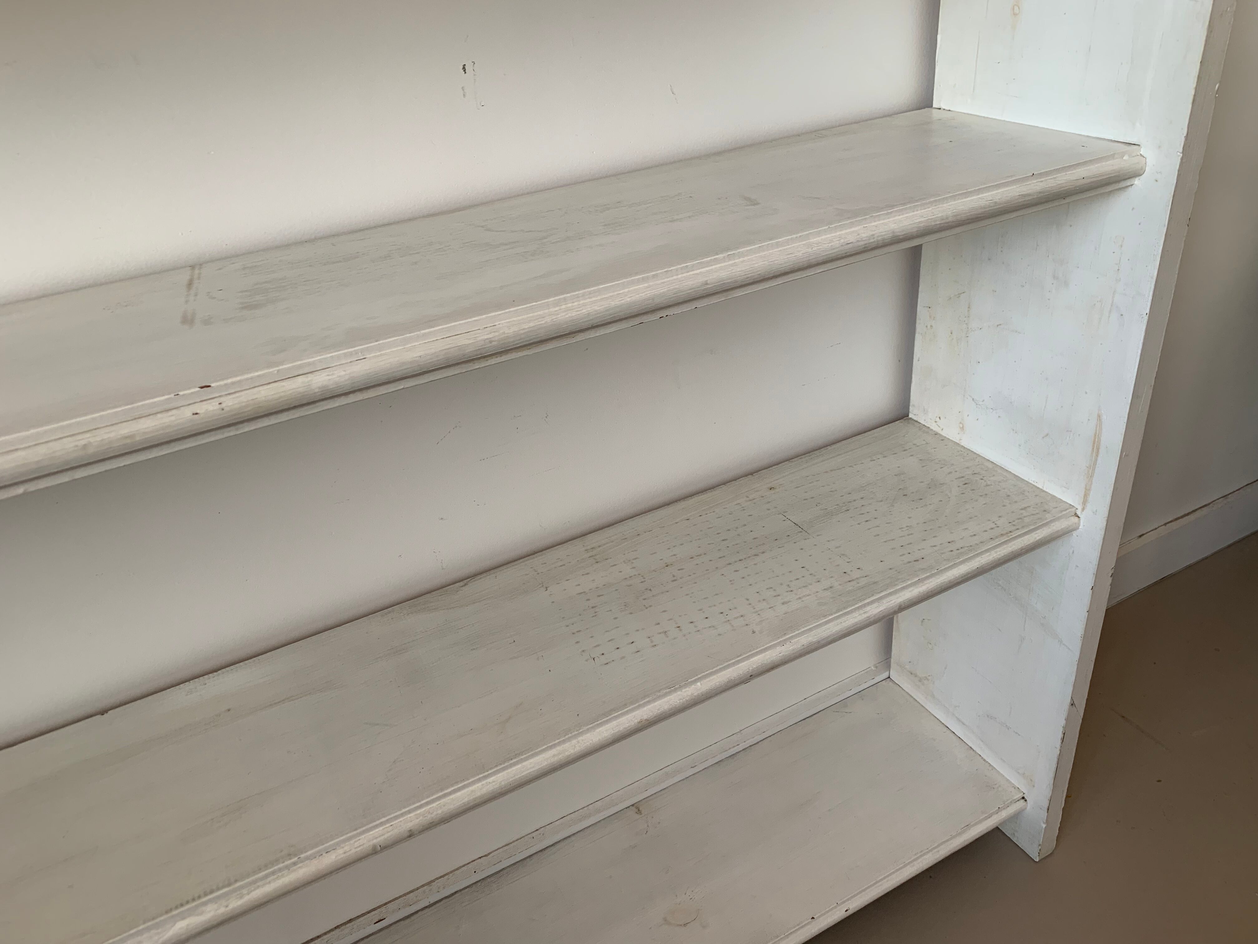 Antique solid wood shelf