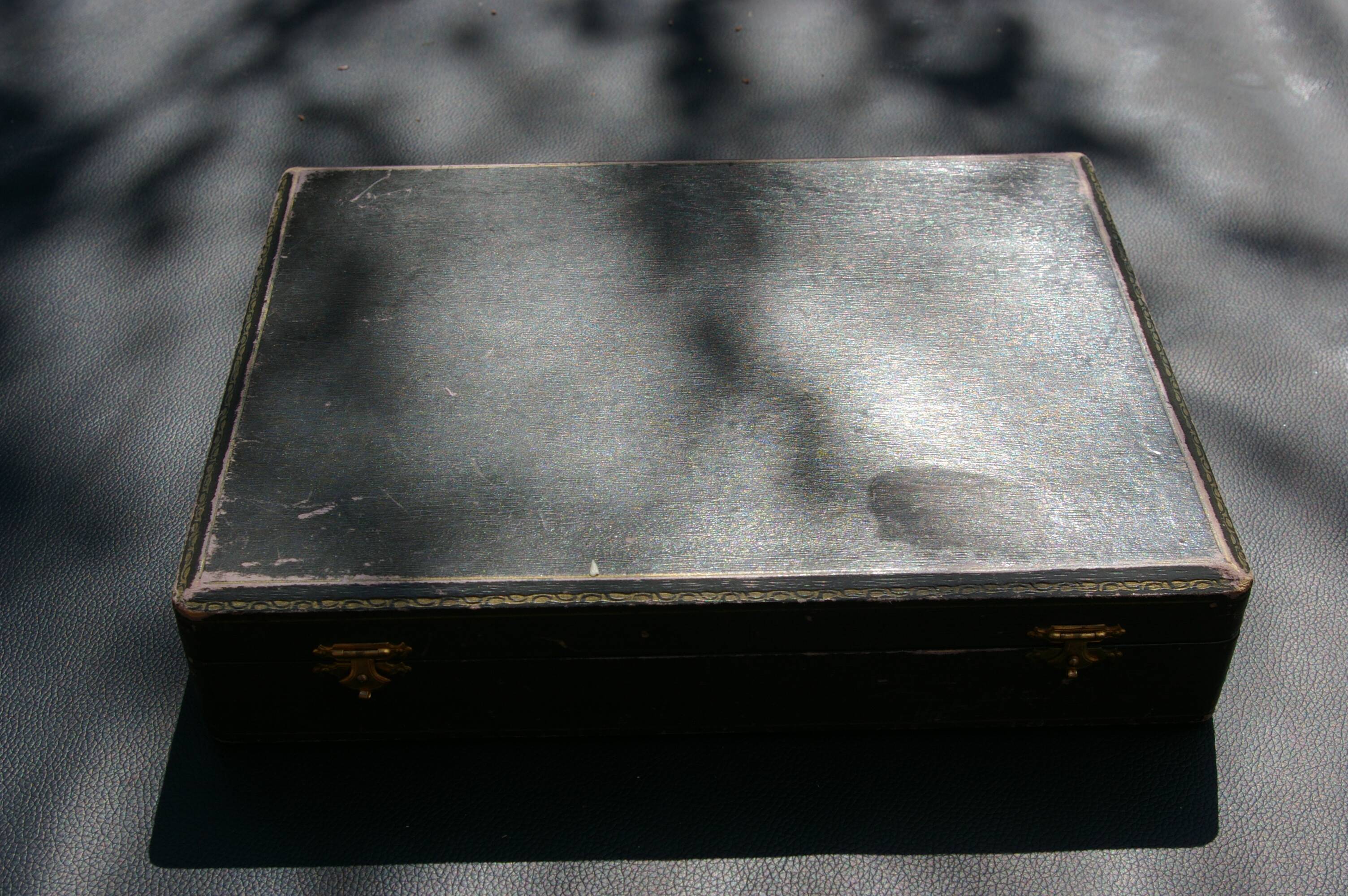 12 Dessert Cutlery Sets (forks + spoons) CHRISTOFLE MARIE-ANTOINETTE