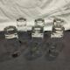 vintage: set of 6 liqueur (or digestive) glasses in Arques Luminarc glass