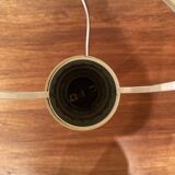 Solid wood lamp Scandinavian design 1960.