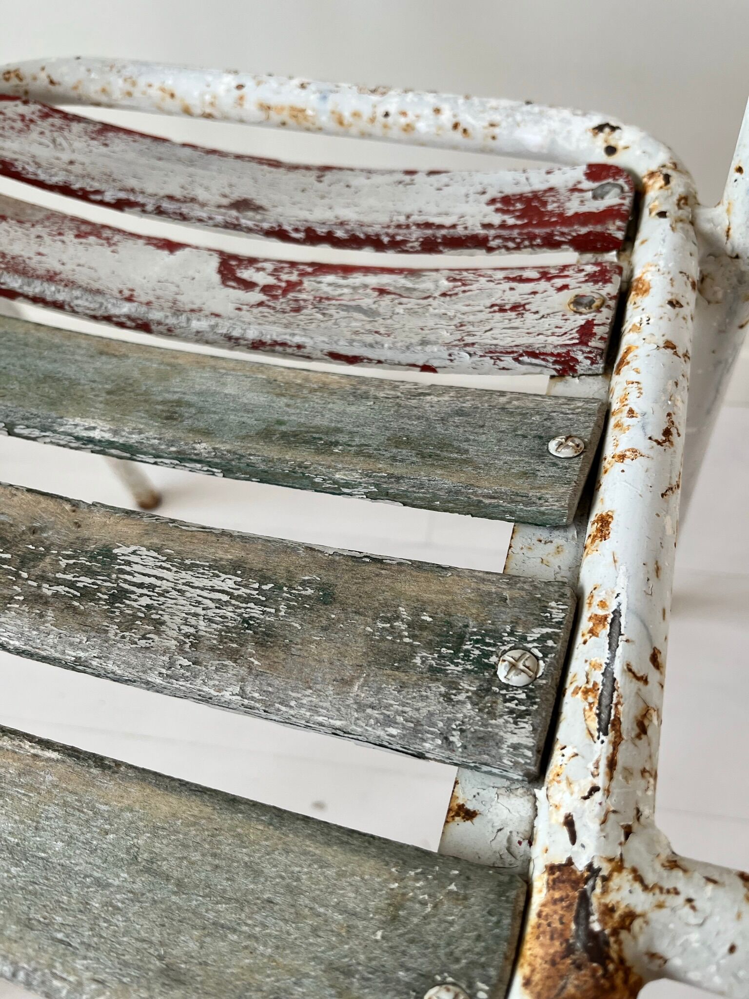 Vintage garden armchair